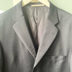 Men’s Burberry suit - charcoal black